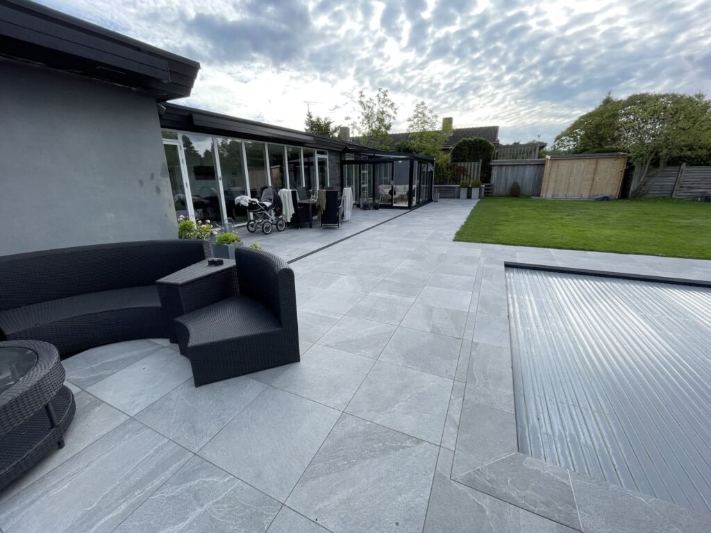 Fliseterrasse